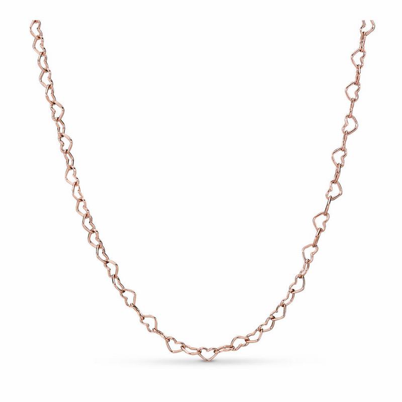 Pandora Rose™ Joined Hearts Necklace Egypt BI8150793